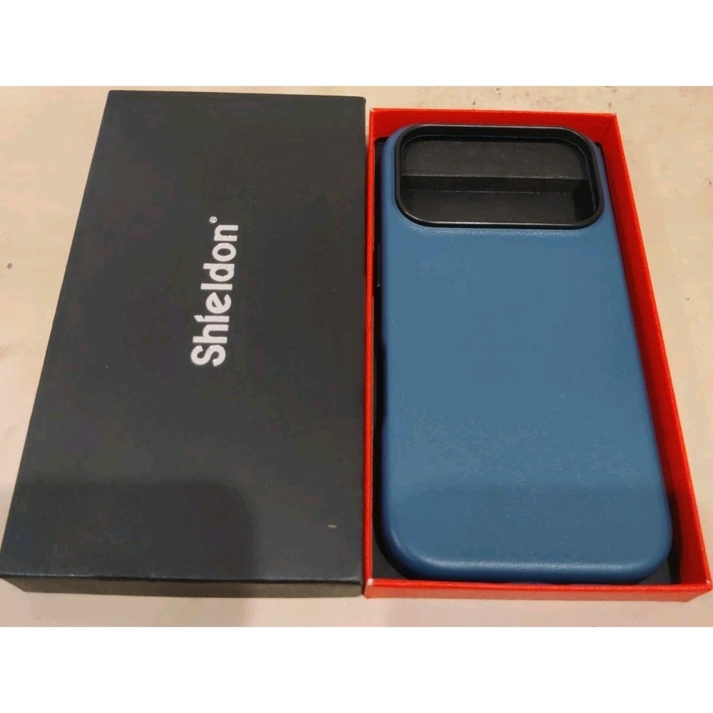 SHIELDON Case for iPhone 17 Pro 6.3", MagSafe, Royal Blue -‎ Brand New